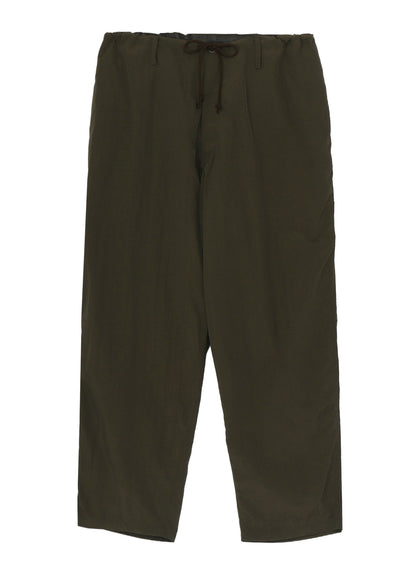 NYLON RIPSTOP WIDE-LEG DRAWSTRING PANTS