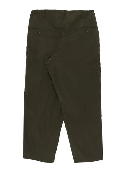 NYLON RIPSTOP WIDE-LEG DRAWSTRING PANTS
