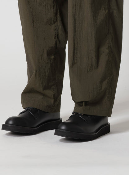 NYLON RIPSTOP WIDE-LEG DRAWSTRING PANTS