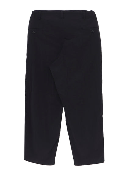 NYLON RIPSTOP WIDE-LEG DRAWSTRING PANTS