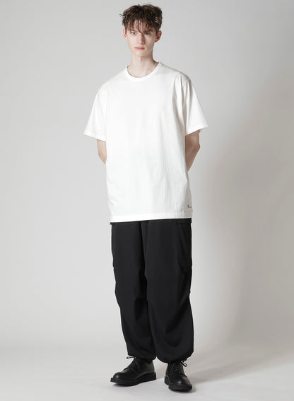 WOOL GABARDINE CARGO PANTS