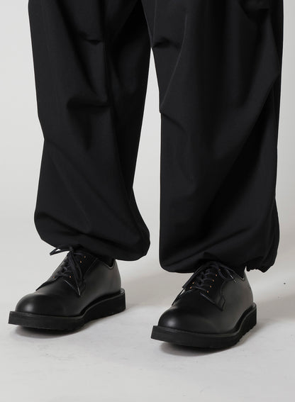 WOOL GABARDINE CARGO PANTS