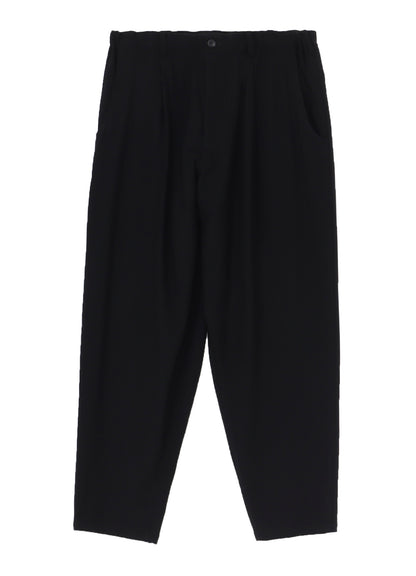 FLANNEL PANTS WITH SIDE ZIP