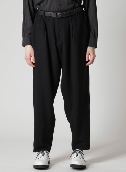 FLANNEL PANTS WITH SIDE ZIP