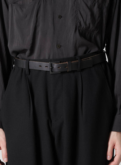 FLANNEL PANTS WITH SIDE ZIP