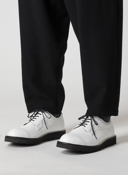 FLANNEL PANTS WITH SIDE ZIP