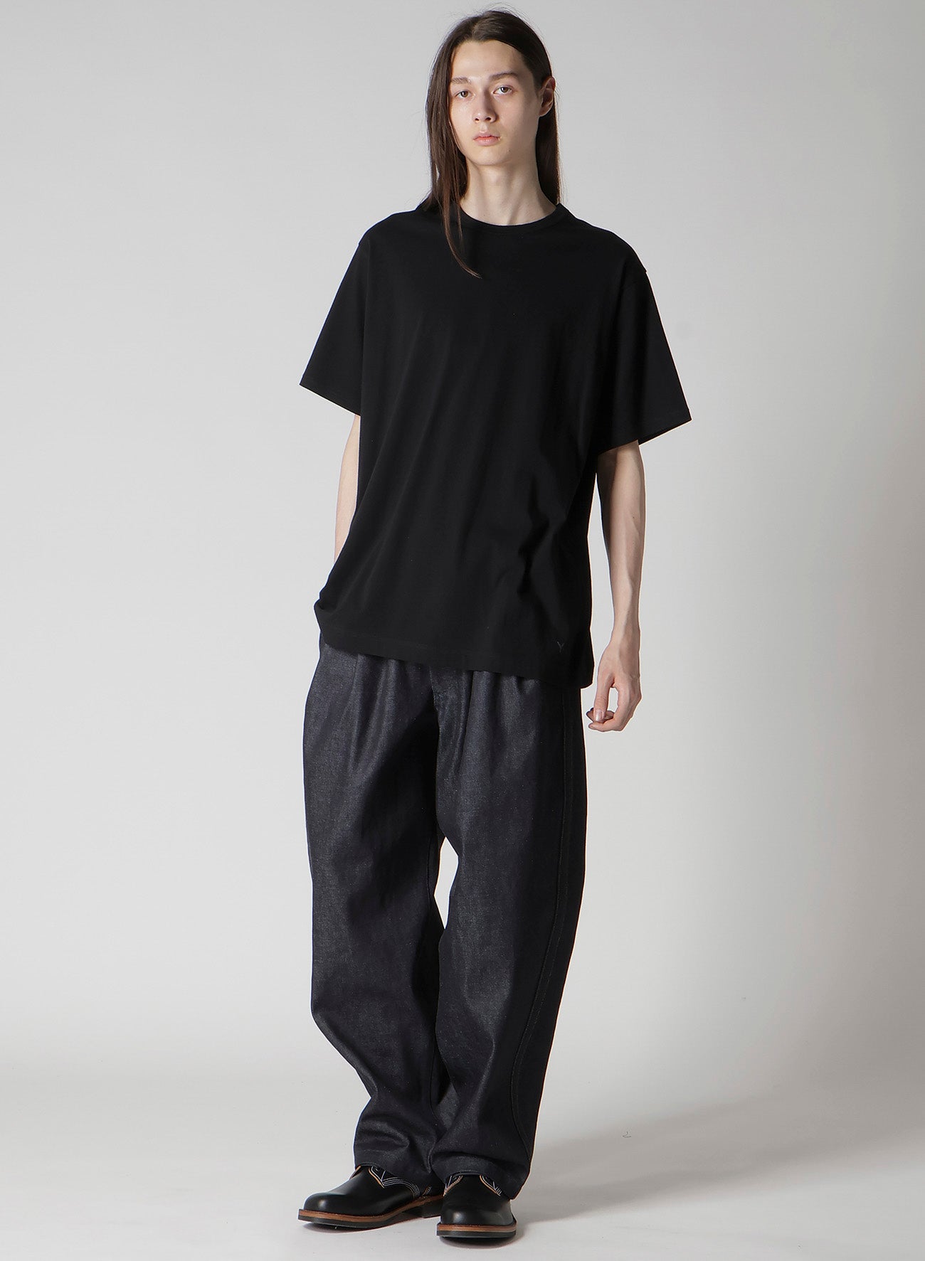 Y's for men LOGO PRINT SHORT SLEEVE T-SHIRTS