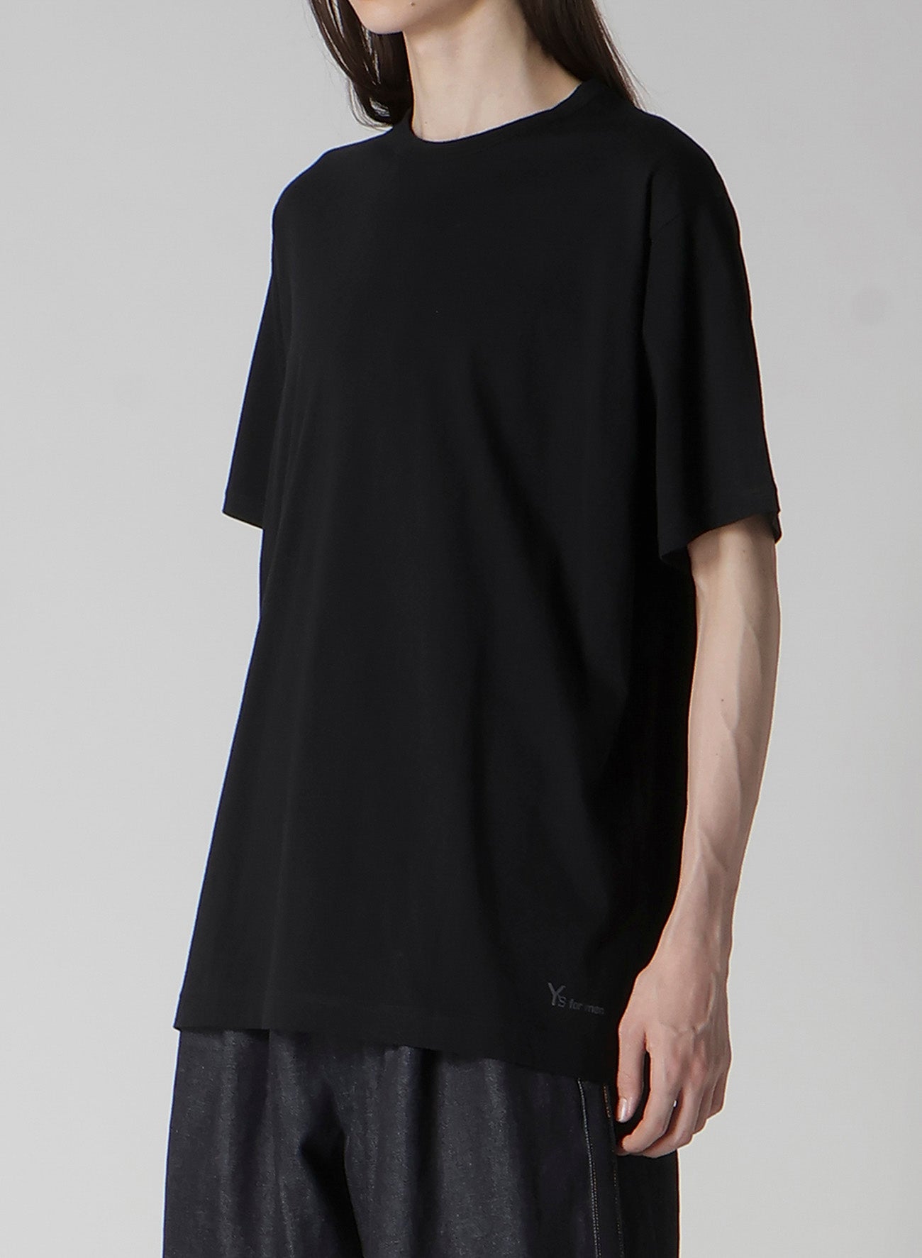 Y's for men LOGO PRINT SHORT SLEEVE T-SHIRTS