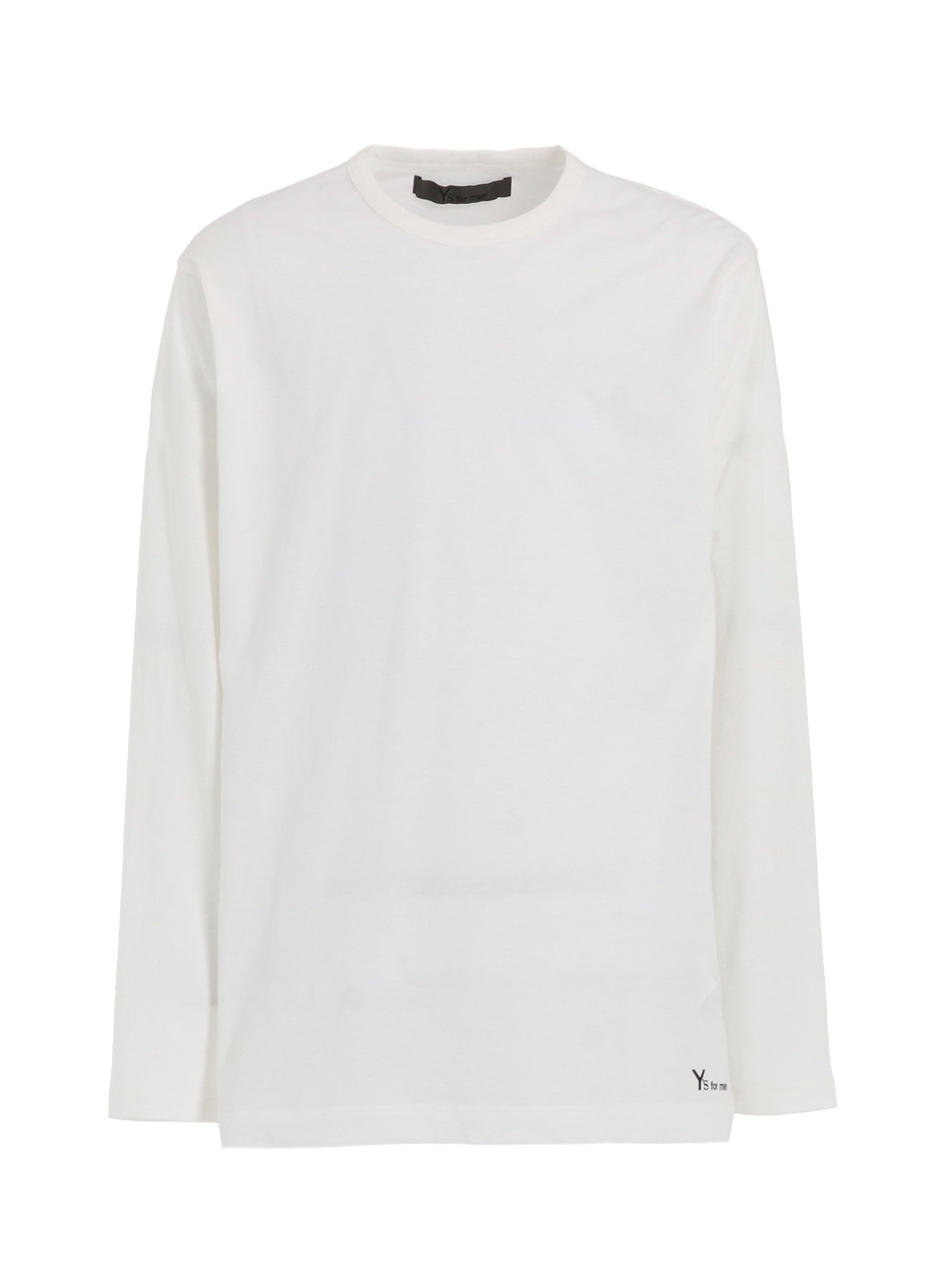 Y's for men LOGO PRINT LONG SLEEVE T-SHIRTS