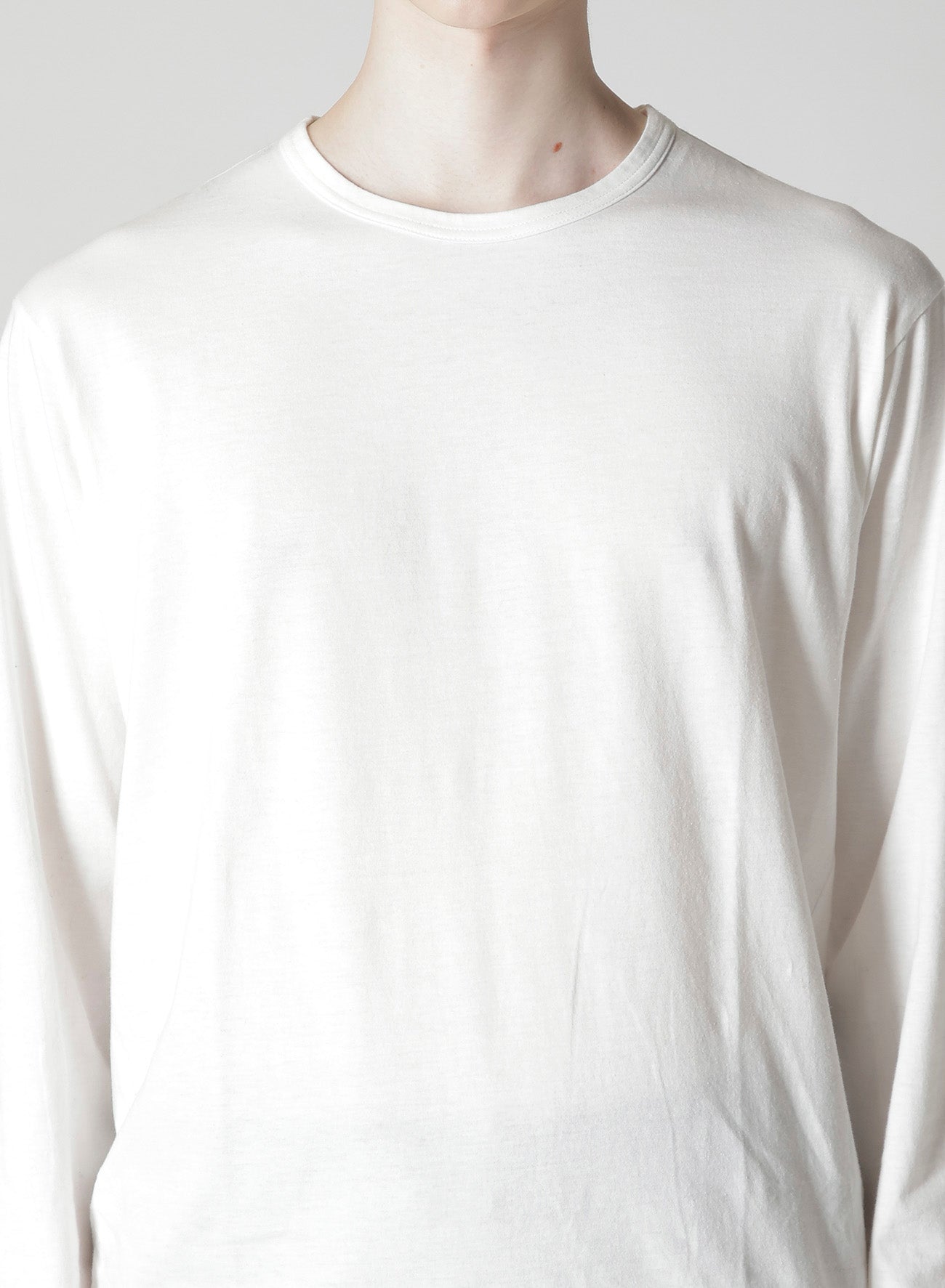 Y's for men LOGO PRINT LONG SLEEVE T-SHIRTS