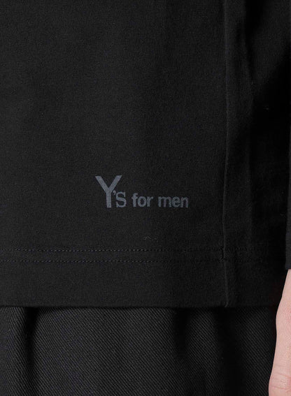 Y's for men LOGO PRINT LONG SLEEVE T-SHIRTS