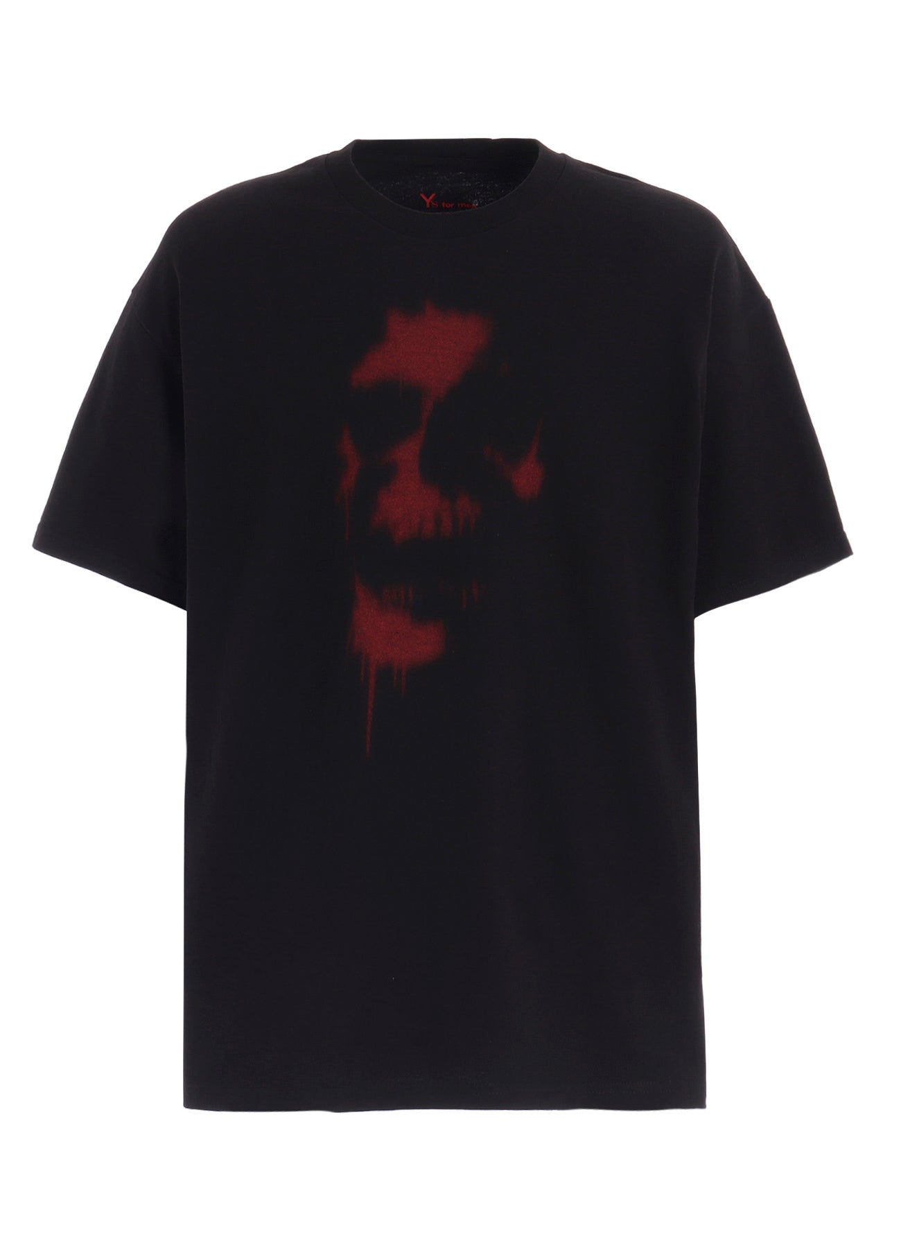 【Y's for men × MASSES】COTTON SINGLE PRINT ROUND NECK SHORT SLEEVE T