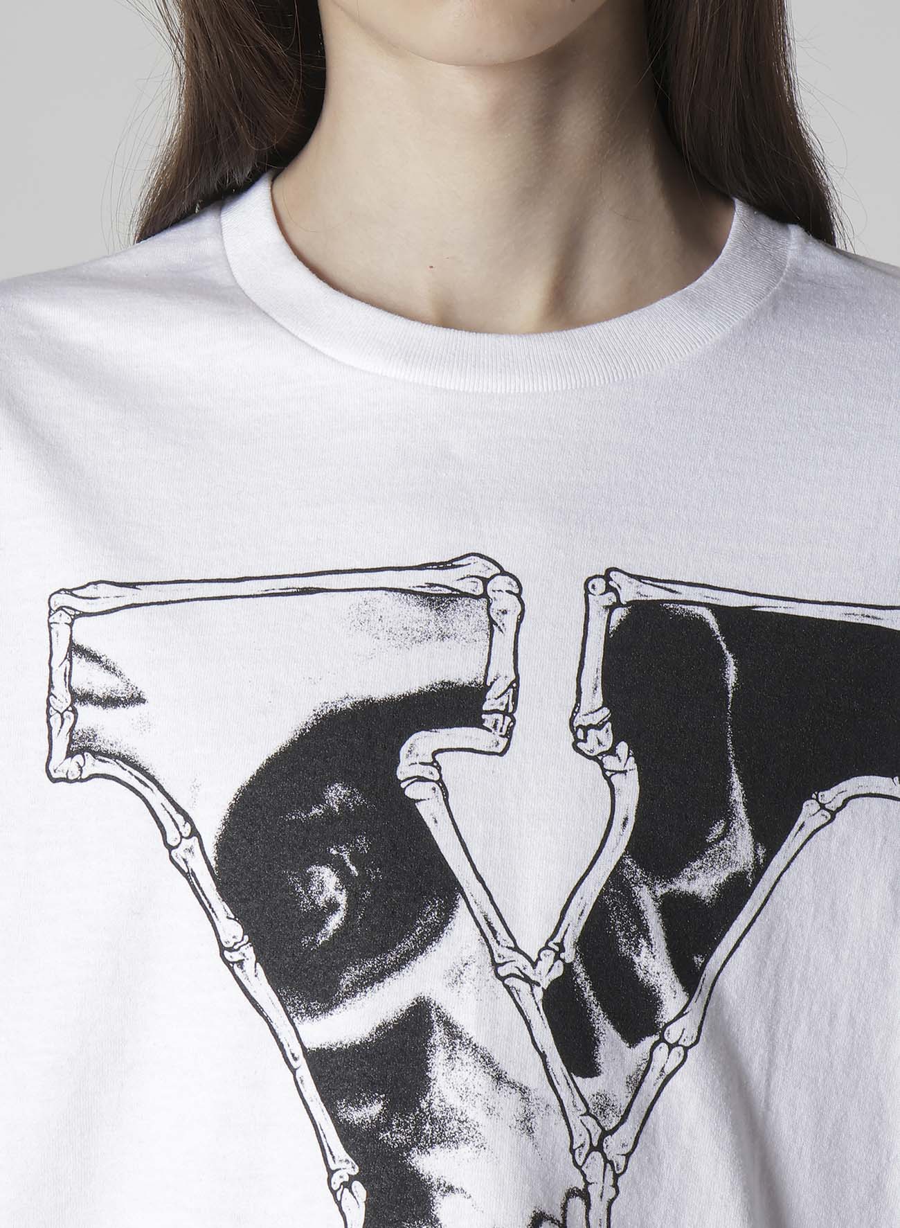 【Y's for men × MASSES】COTTON SINGLE PRINT ROUND NECK SHORT SLEEVE T