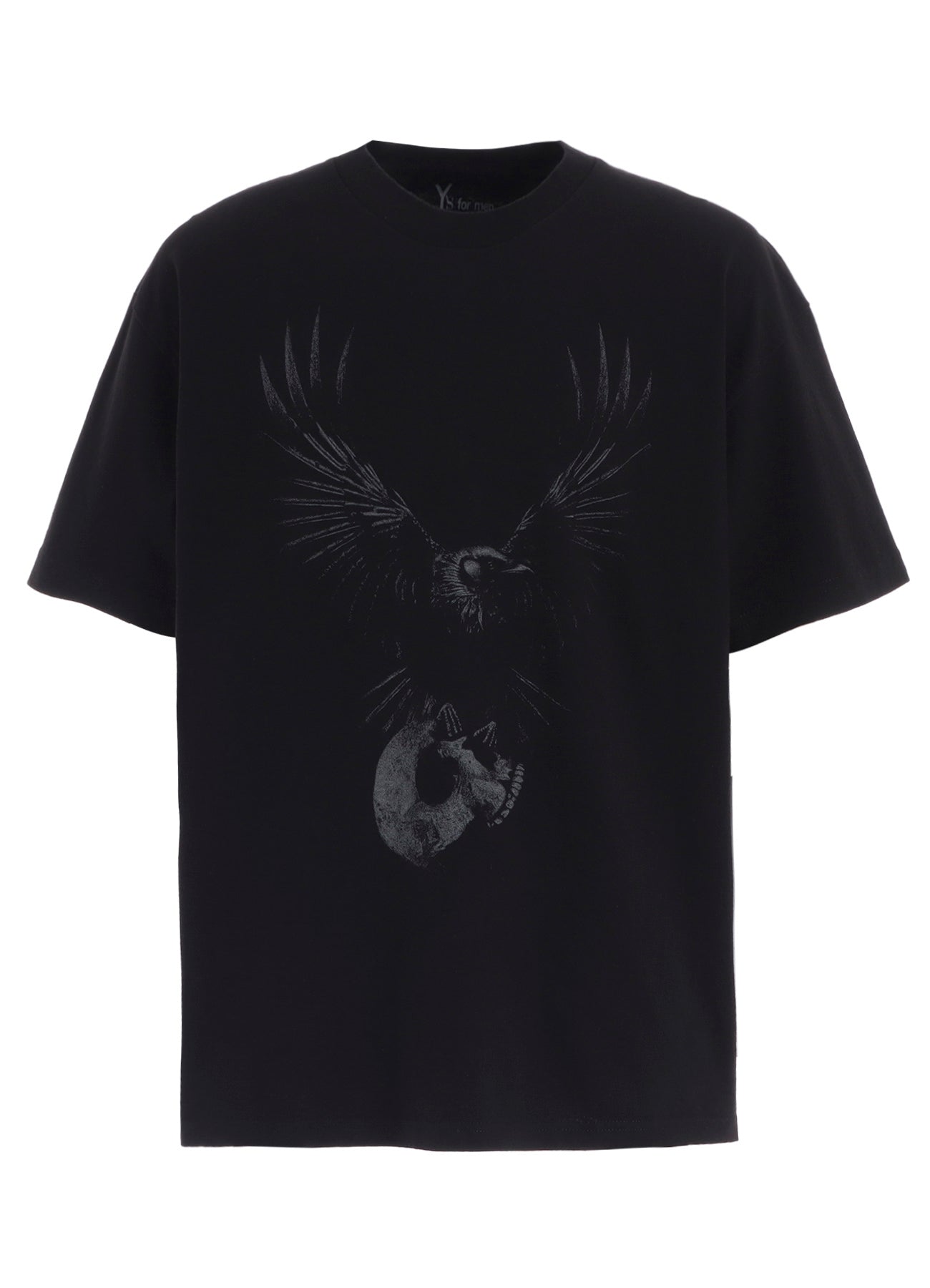 【Y's for men × MASSES】COTTON SINGLE PRINT ROUND NECK SHORT SLEEVE T