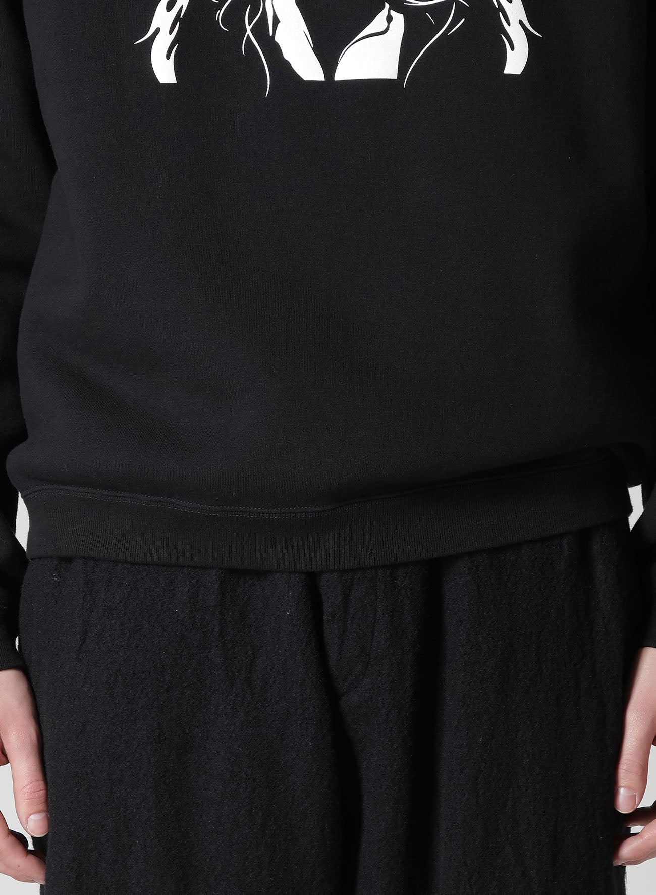 【Y's for men × MASSES】BRUSHED FRENCH TERRY PULLOVER