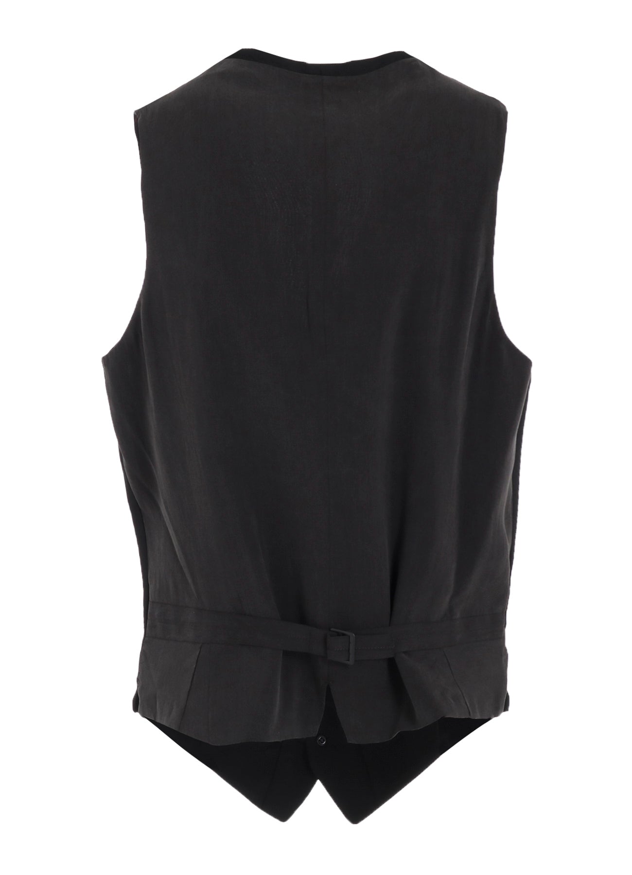 WOOL GABARDINE 7-BUTTON VEST
