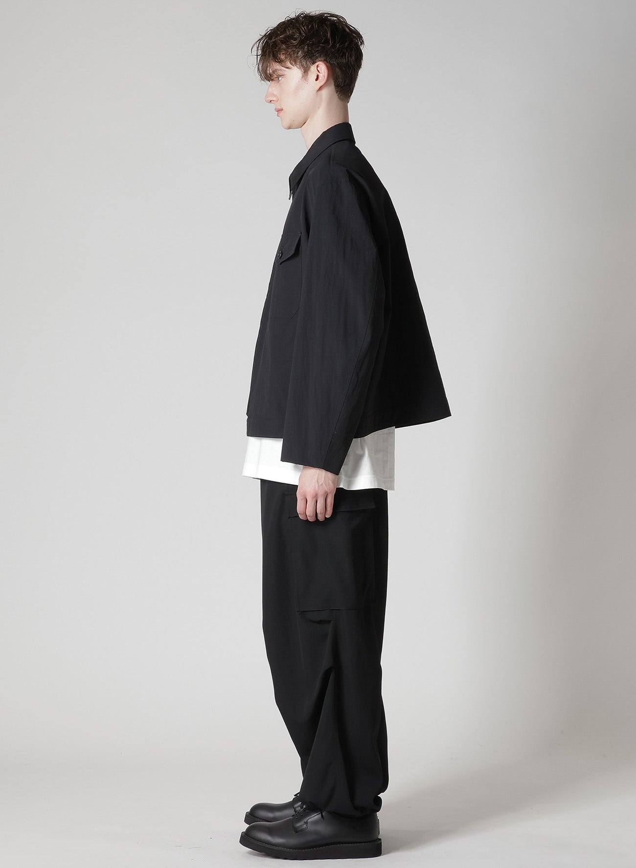 NYLON WEATHER FLAP POCKET BLUSON
