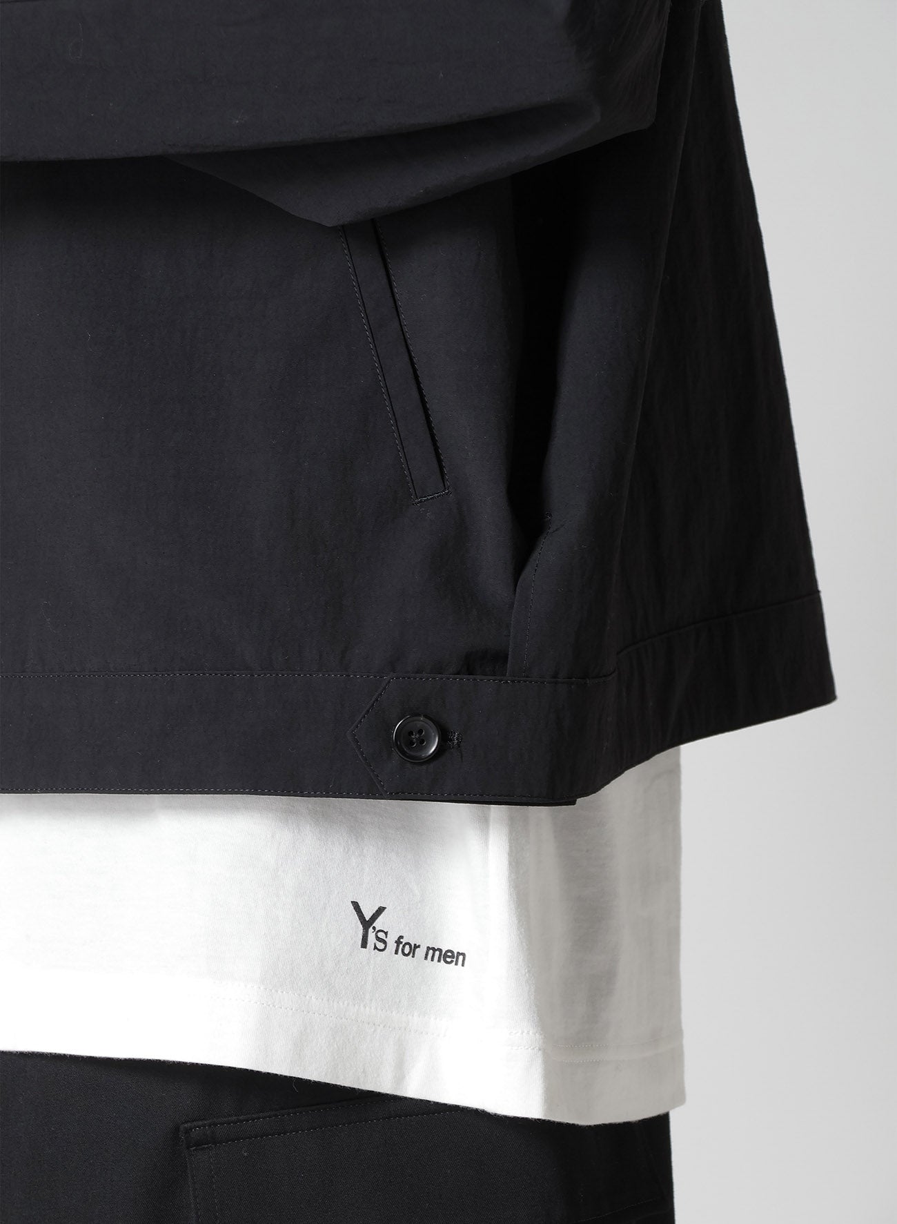 NYLON WEATHER FLAP POCKET BLUSON