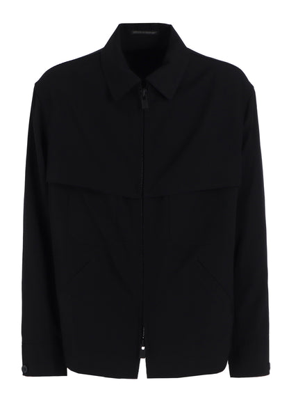 WOOL GABARDINE STORM SHIELD BLOUSON