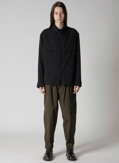 WOOL GABARDINE STORM SHIELD BLOUSON