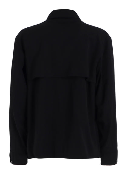 WOOL GABARDINE STORM SHIELD BLOUSON