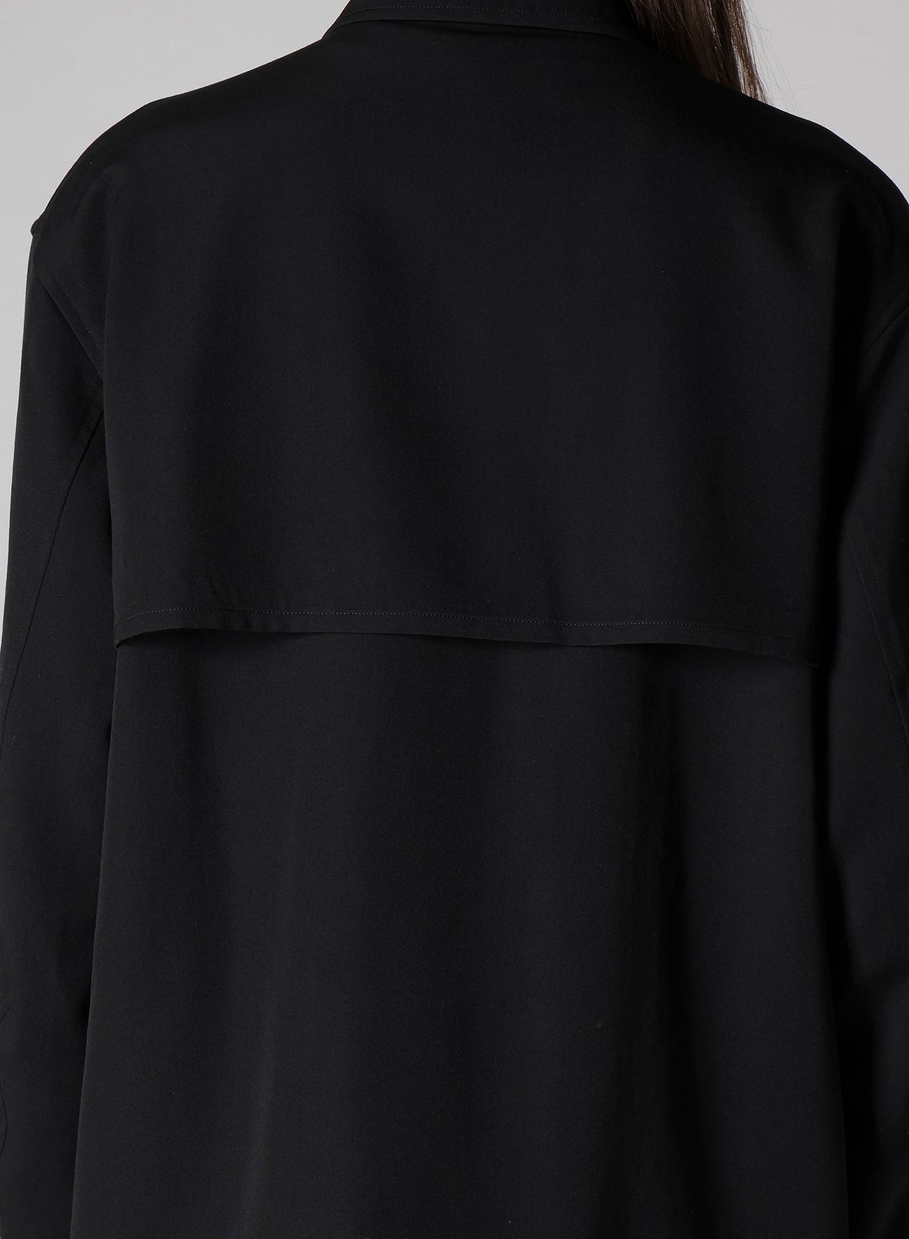 WOOL GABARDINE STORM SHIELD BLOUSON