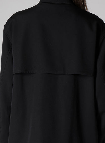 WOOL GABARDINE STORM SHIELD BLOUSON