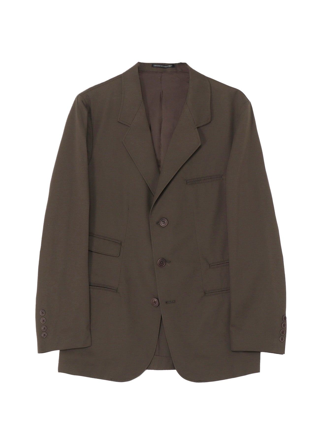 T/C TWILL 3-BUTTONS JACKET