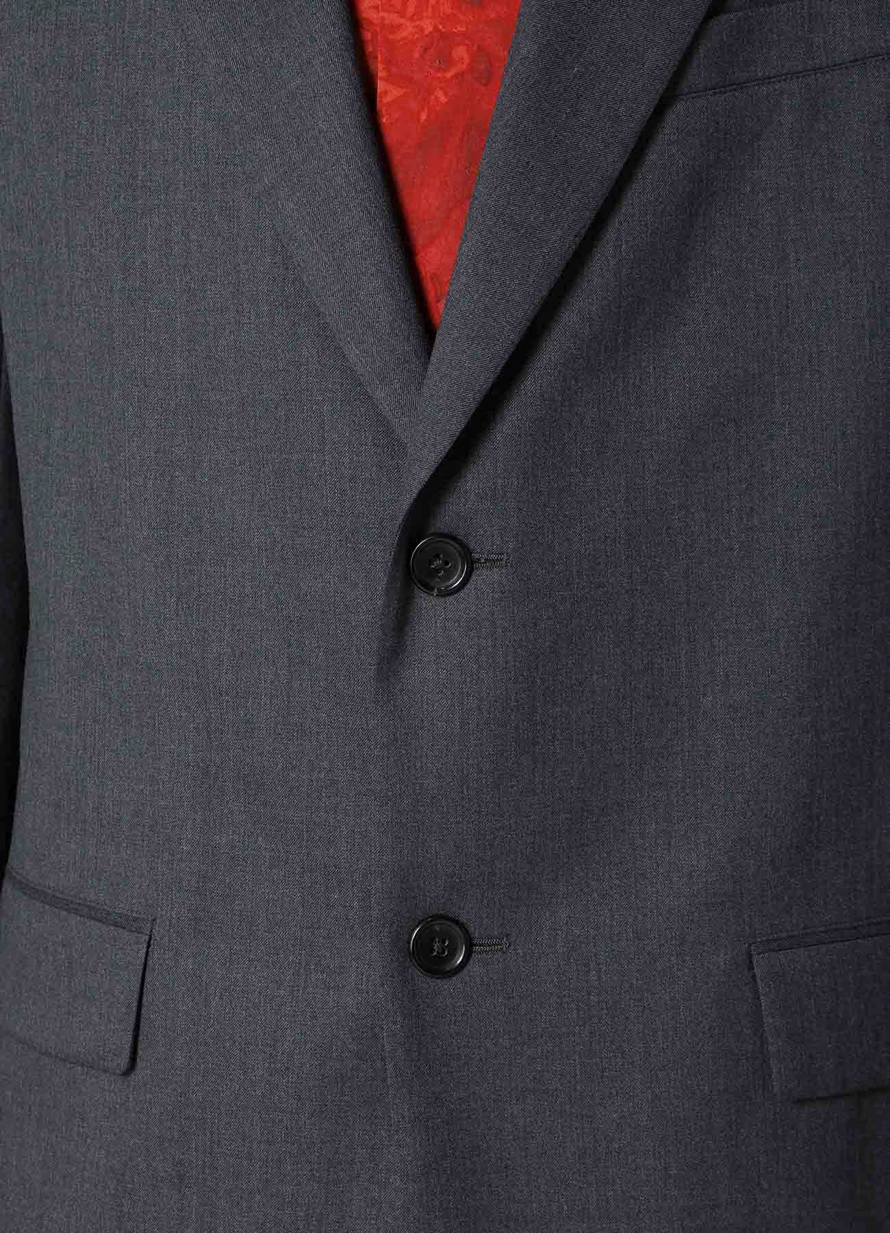 SUIT GABARDINE JACKET WITH 2-BUTTONS