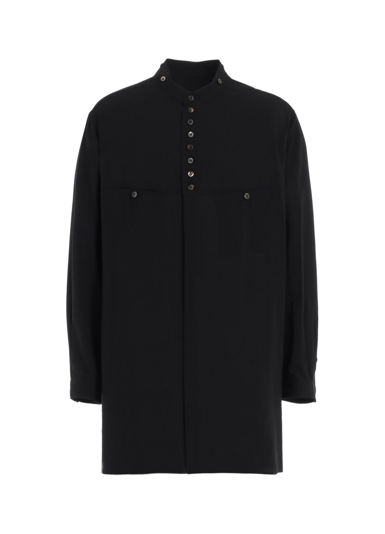 CELLULOSE LAWN BUTTON SHIRT WITH SPARE COLLAR