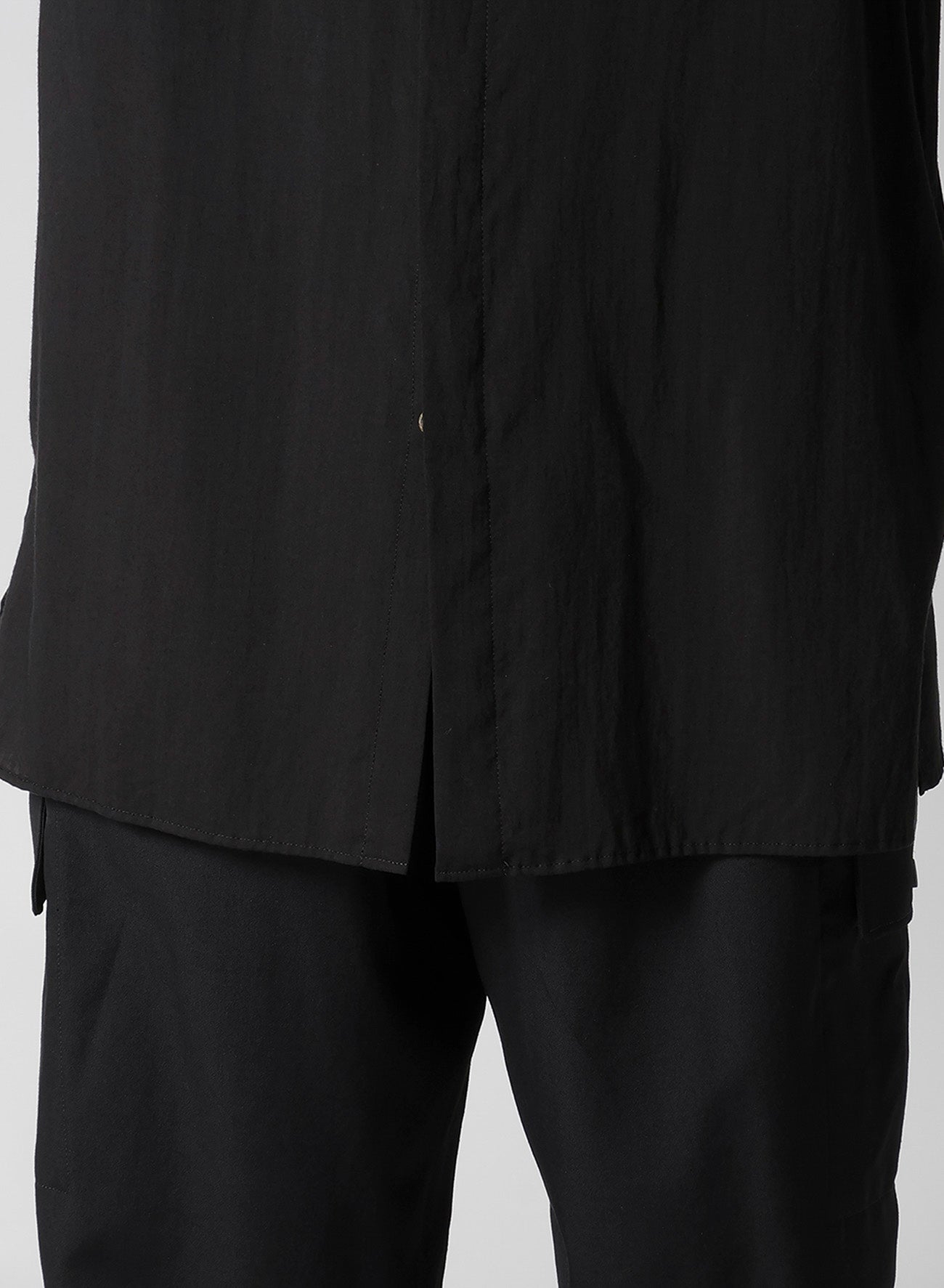 CELLULOSE LAWN BUTTON SHIRT WITH SPARE COLLAR