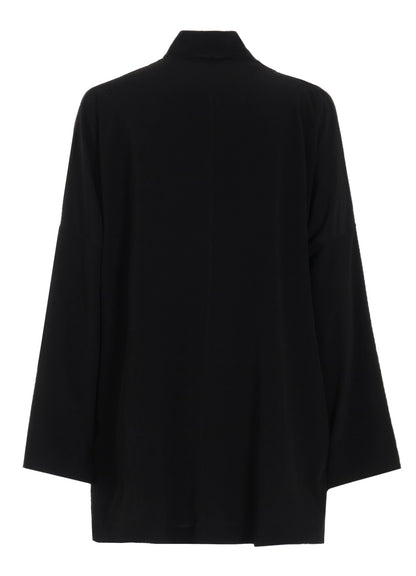TA TUXEDO SHIRT WITH STAND COLLAR