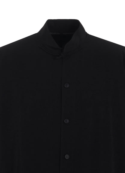 TA TUXEDO SHIRT WITH STAND COLLAR