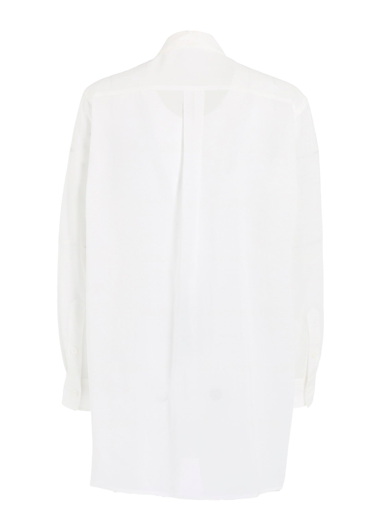 REGULAR COLLAR SHIRT WITH BLUE FLOWER PRINT