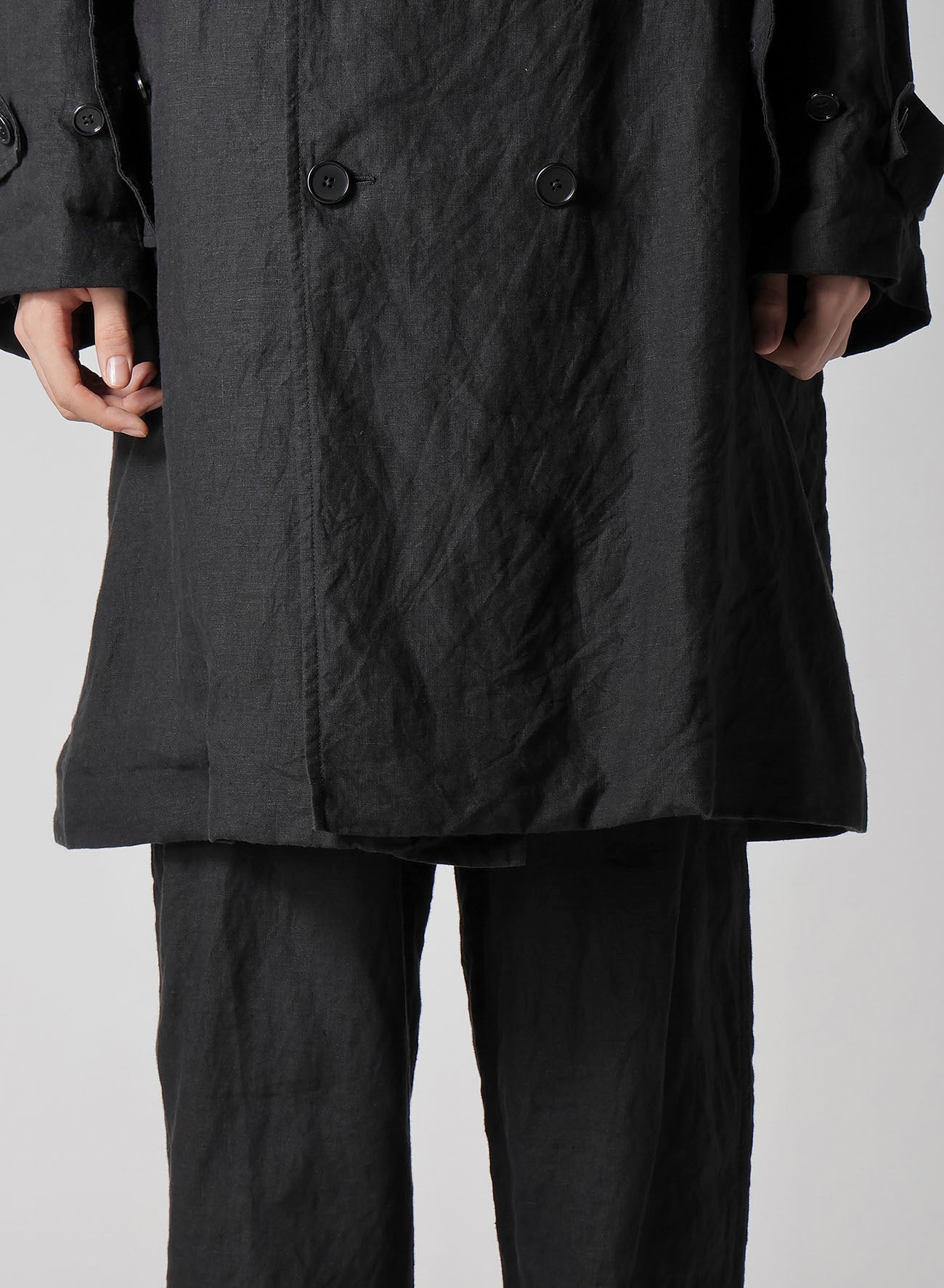 Y's for men x 120% LINO LINEN COAT