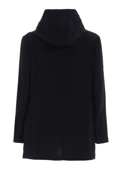 TA TUXEDO 3-BUTTON JACKET WITH HOOD