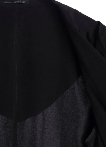 TA TUXEDO 3-BUTTON JACKET WITH HOOD