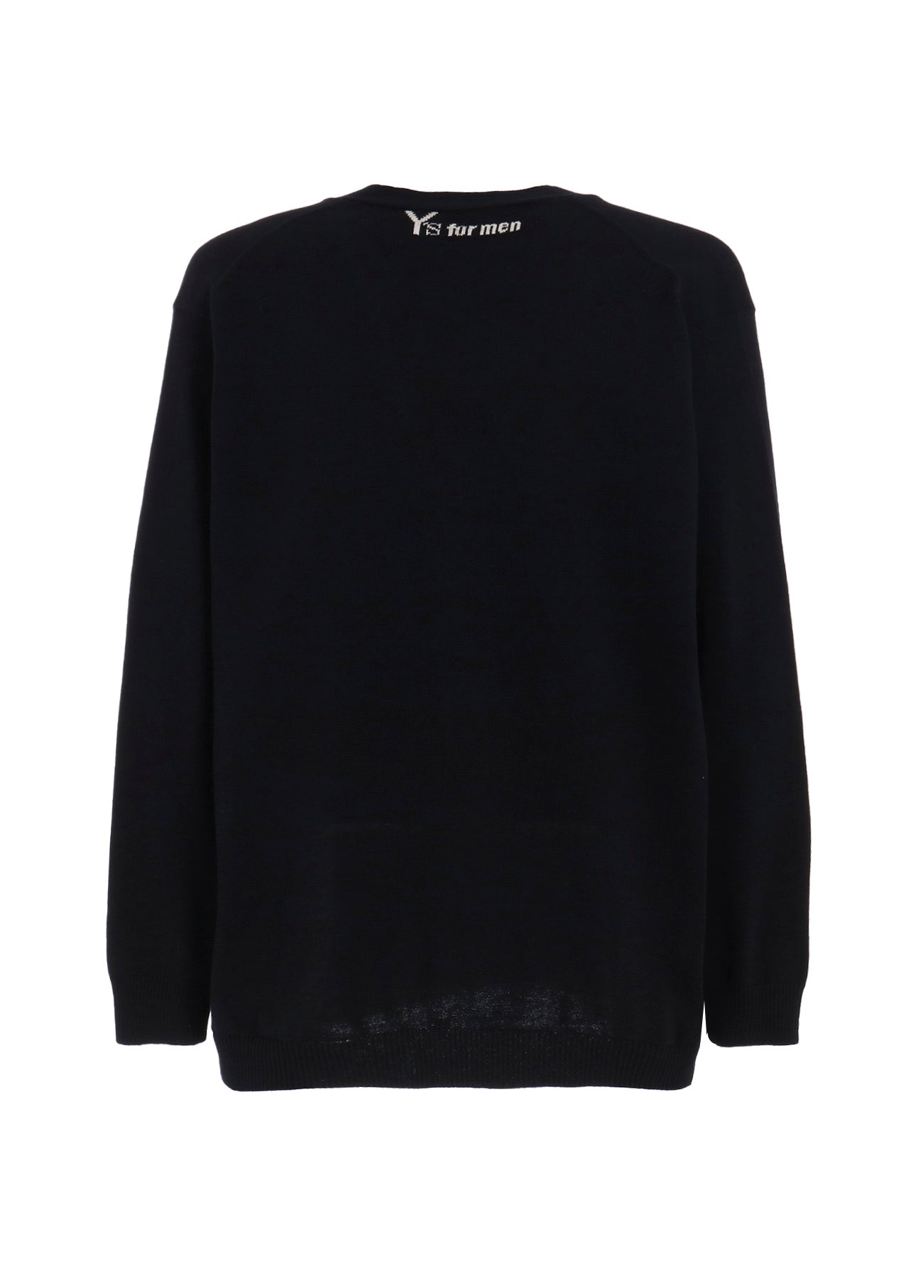 Y's for men INTERSIA LOGO CARDIGAN