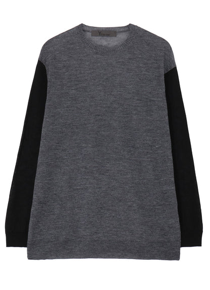 12G PULLOVER KNIT WITH LOGO