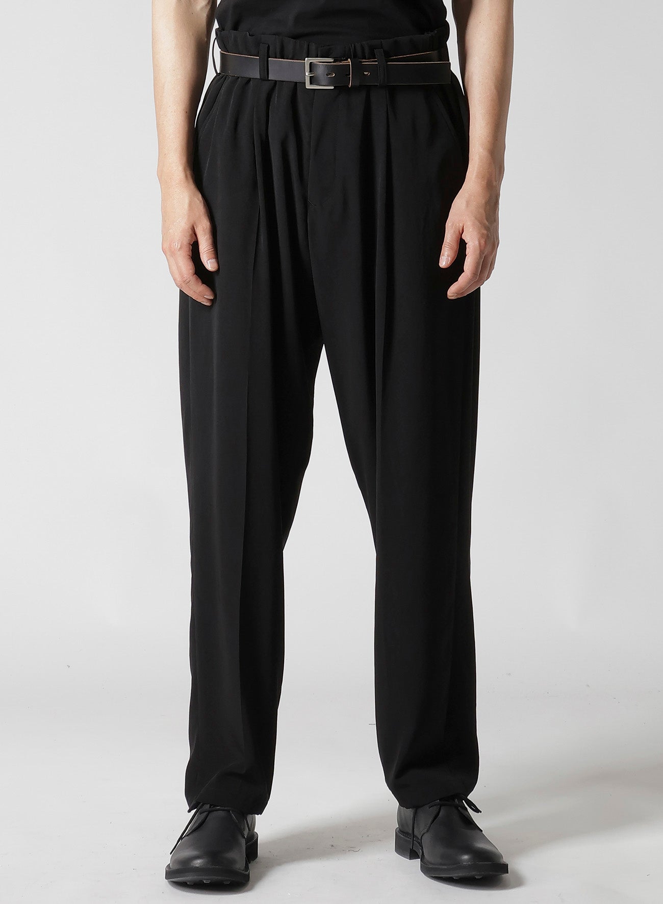 TA TUXEDO PANTS WITH WAIST STRING