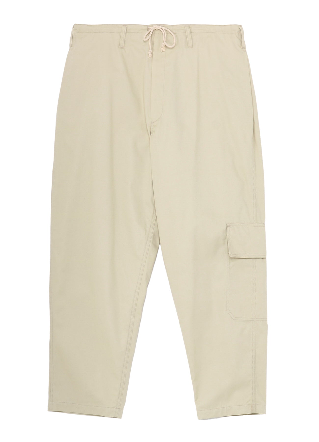 T/C TWILL PANTS WITH SIDE SEAM TUCK
