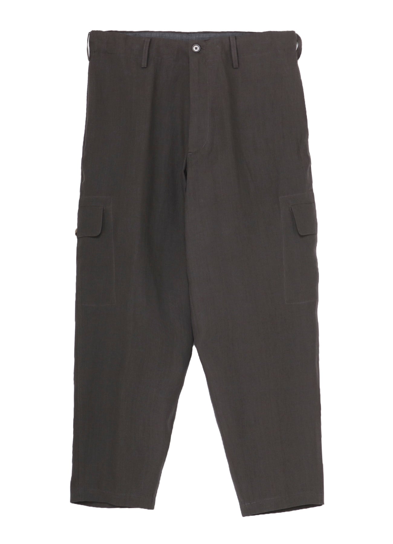 Y's for men x 120% LINO LINEN SIDE TUCK PANTS