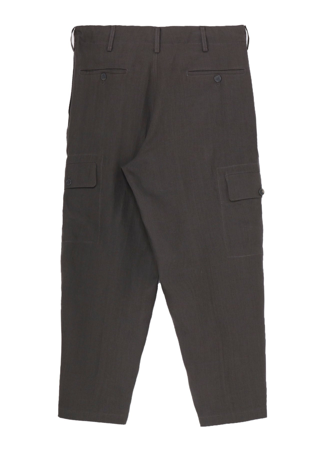Y's for men x 120% LINO LINEN SIDE TUCK PANTS