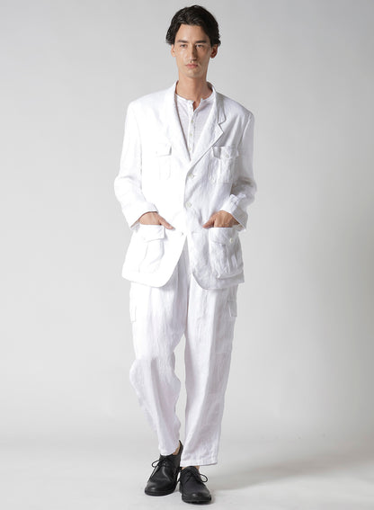 Y's for men x 120% LINO HENLEY SHORT SLEEVE T