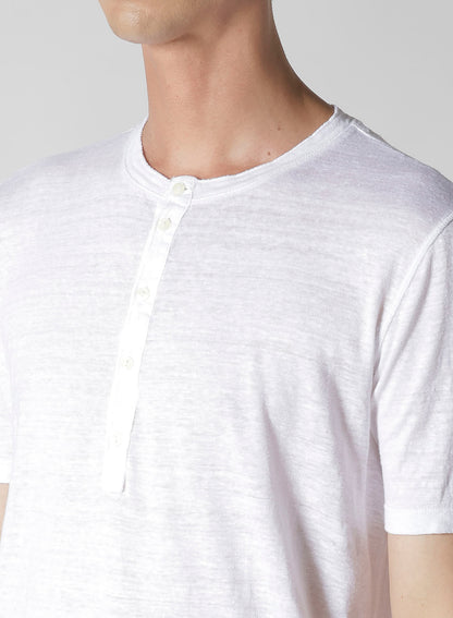 Y's for men x 120% LINO HENLEY SHORT SLEEVE T