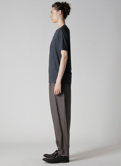 Y's for men x 120% LINO HENLEY SHORT SLEEVE T