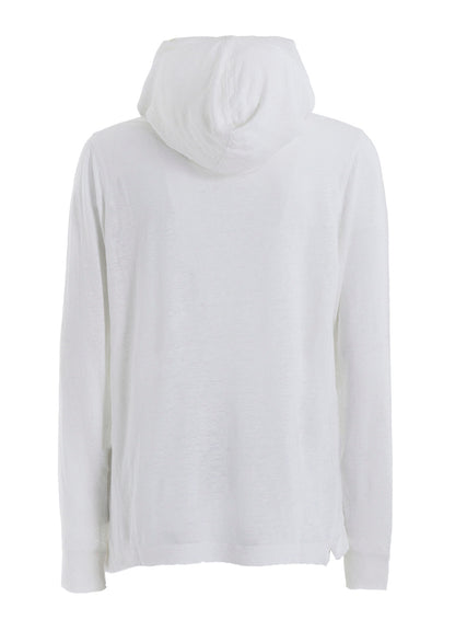 Y's for men x 120% LINO HENLEY HOODIE LONG SLEEVE T