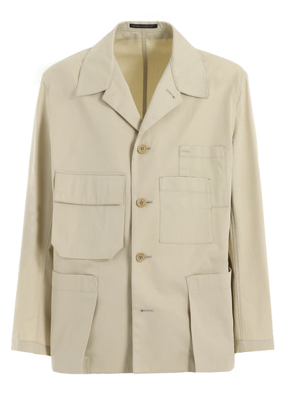 T/C TWILL LAYERED POCKET BLOUSON