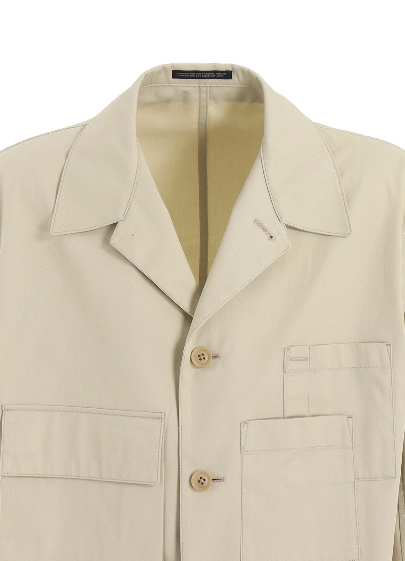 T/C TWILL LAYERED POCKET BLOUSON