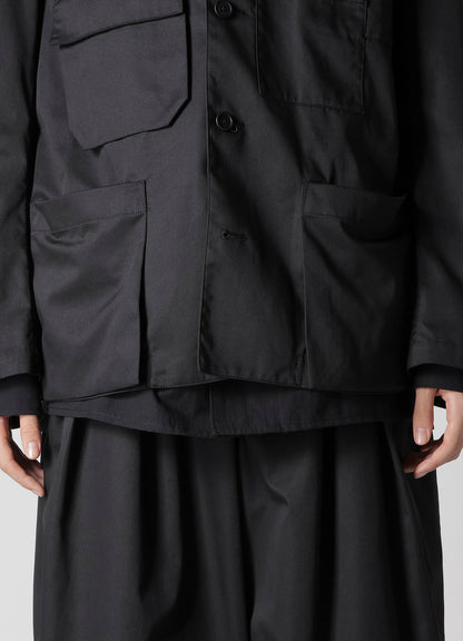 T/C TWILL LAYERED POCKET BLOUSON